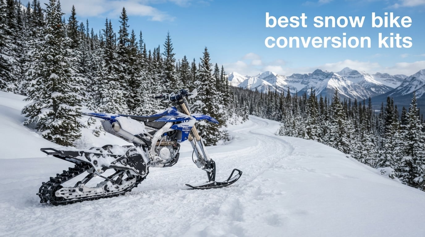 best snow bike conversion kits