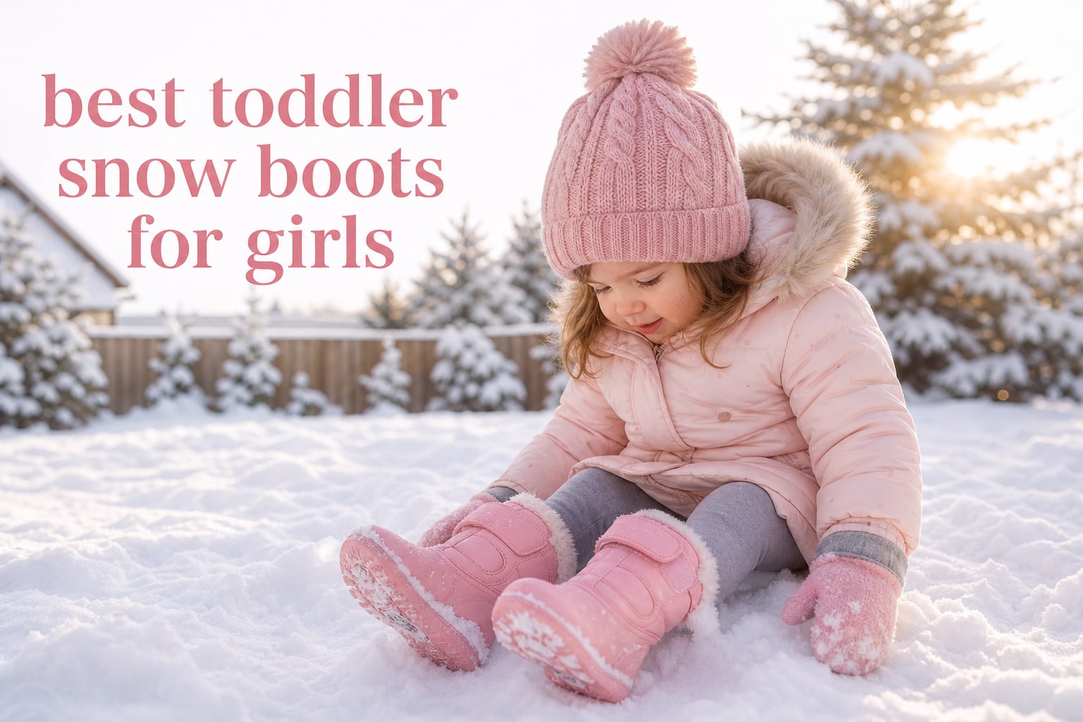 best toddler snow boots for girls