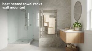 best heated towel racks wall mounted