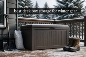 best deck box storage for winter gear
