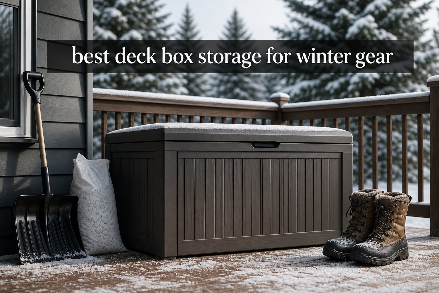 best deck box storage for winter gear