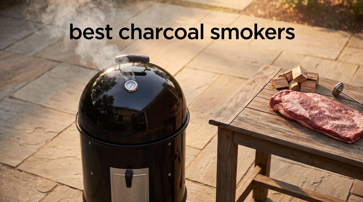 best charcoal smokers