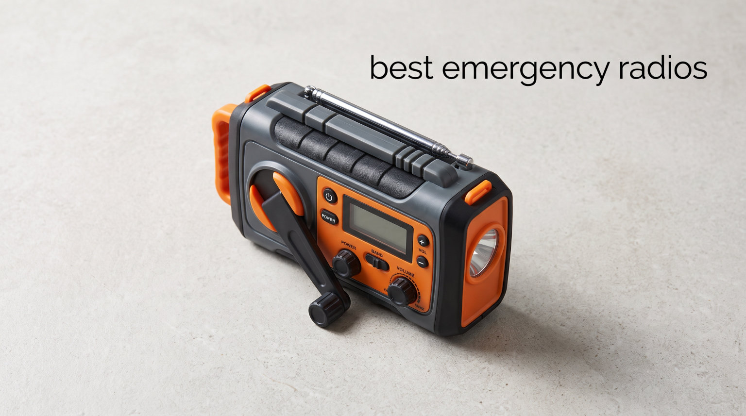 best emergency radios