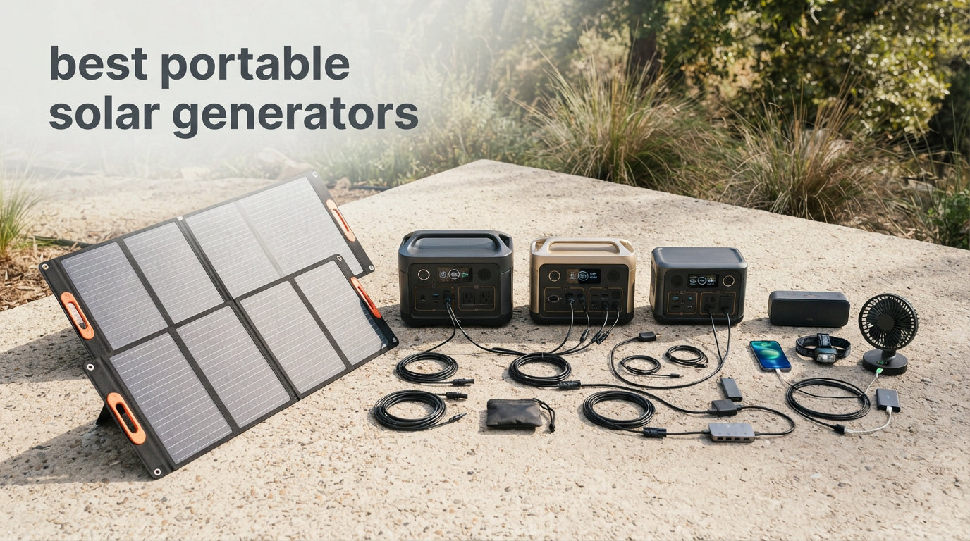 best portable solar generators