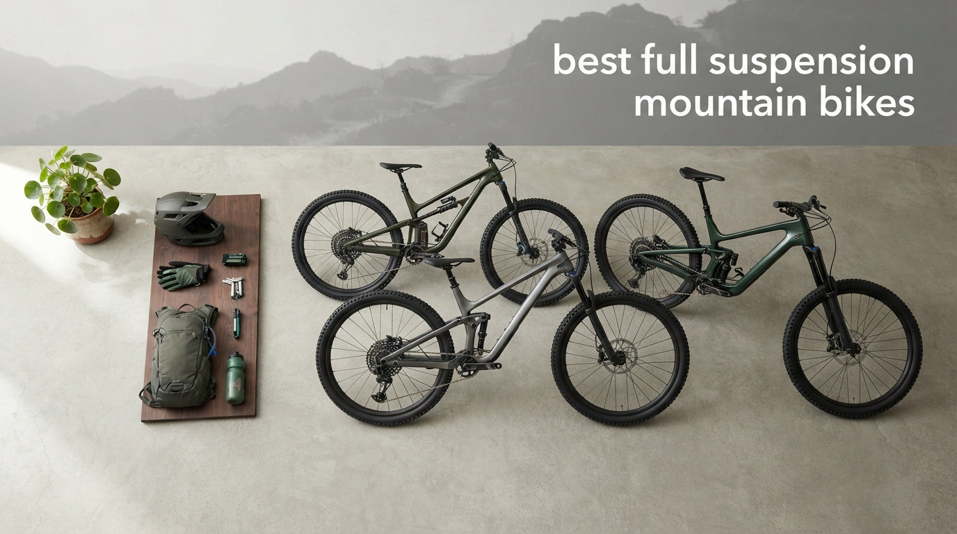 best full suspension mountain bikes