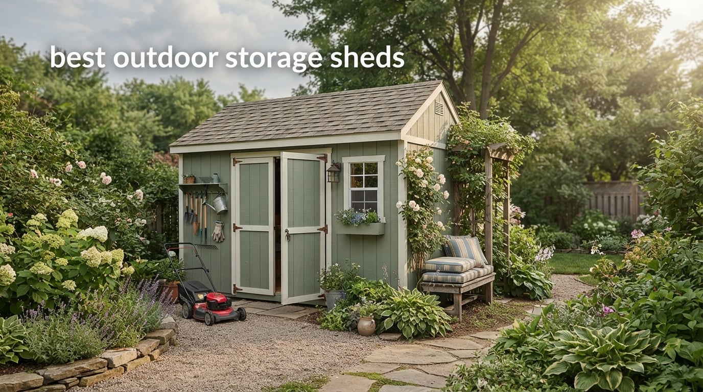 best outdoor storage sheds