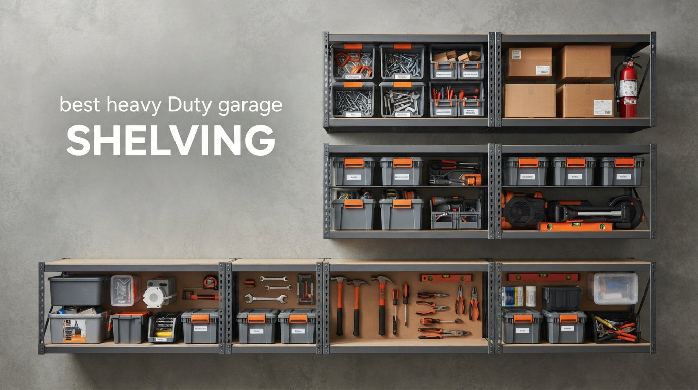 best heavy duty garage shelving