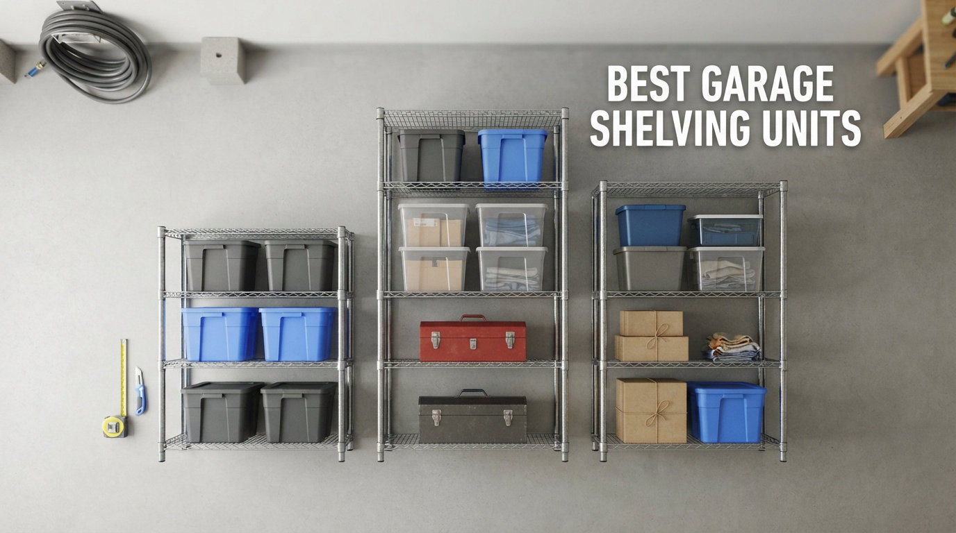 best garage shelving units