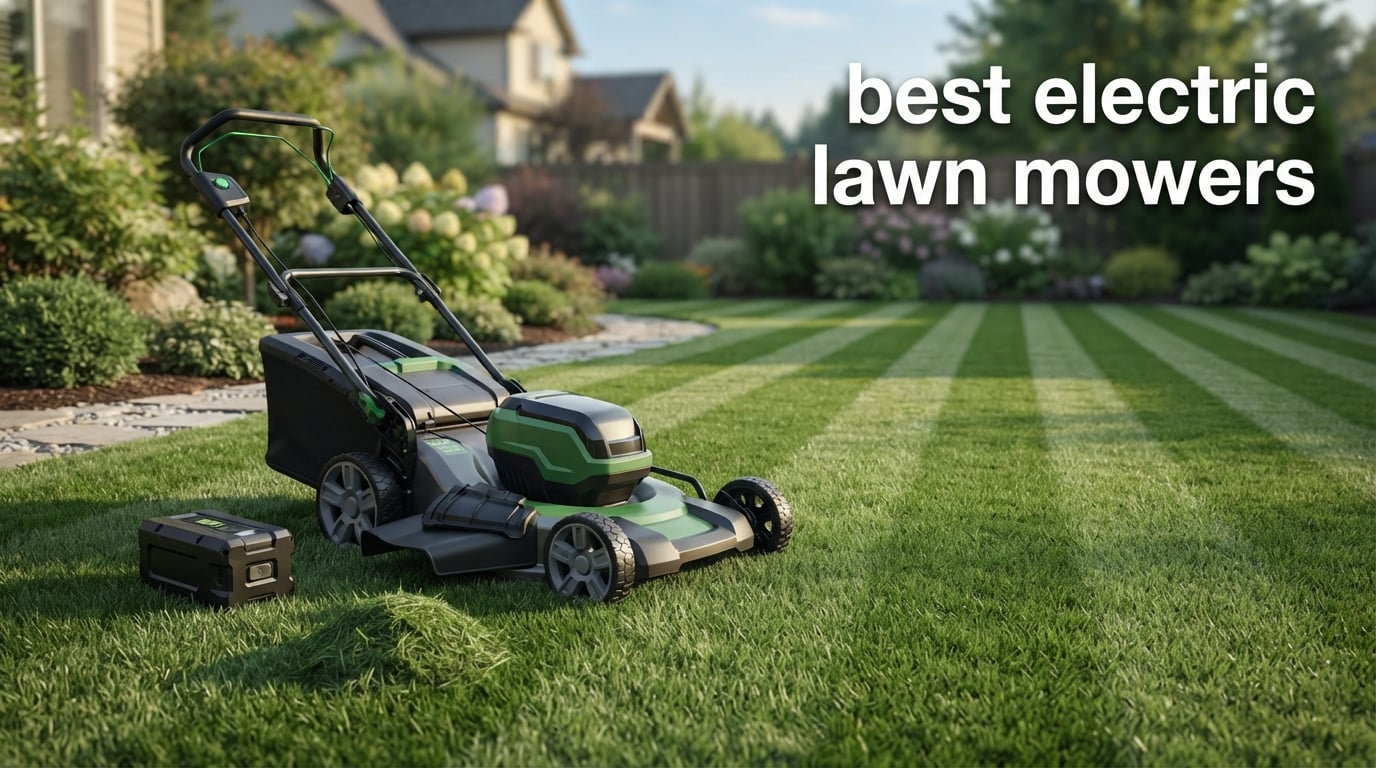best electric lawn mowers