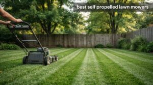 best self propelled lawn mowers