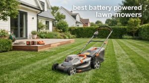 best battery powered lawn mowers