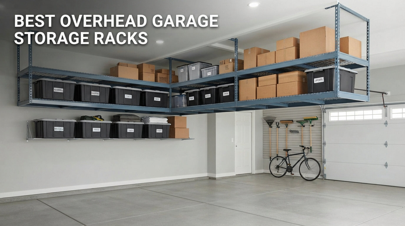 best overhead garage storage racks