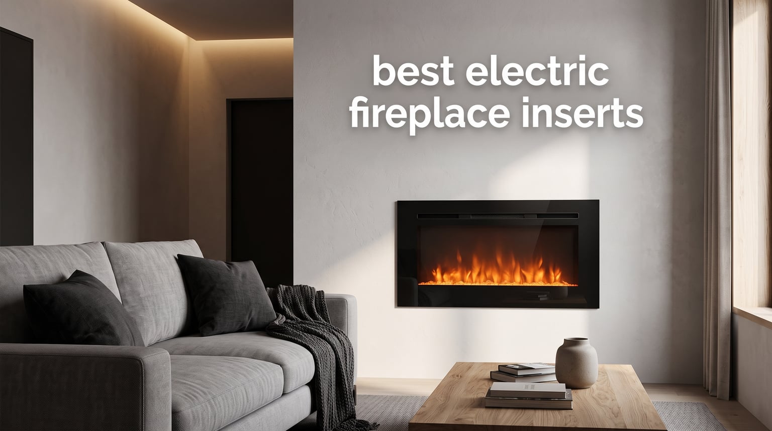 best electric fireplace inserts