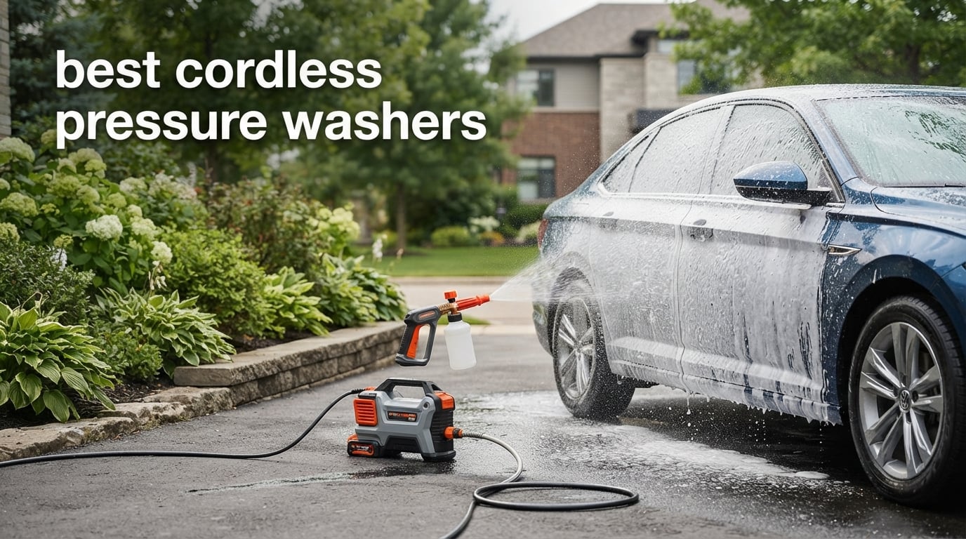 best cordless pressure washers