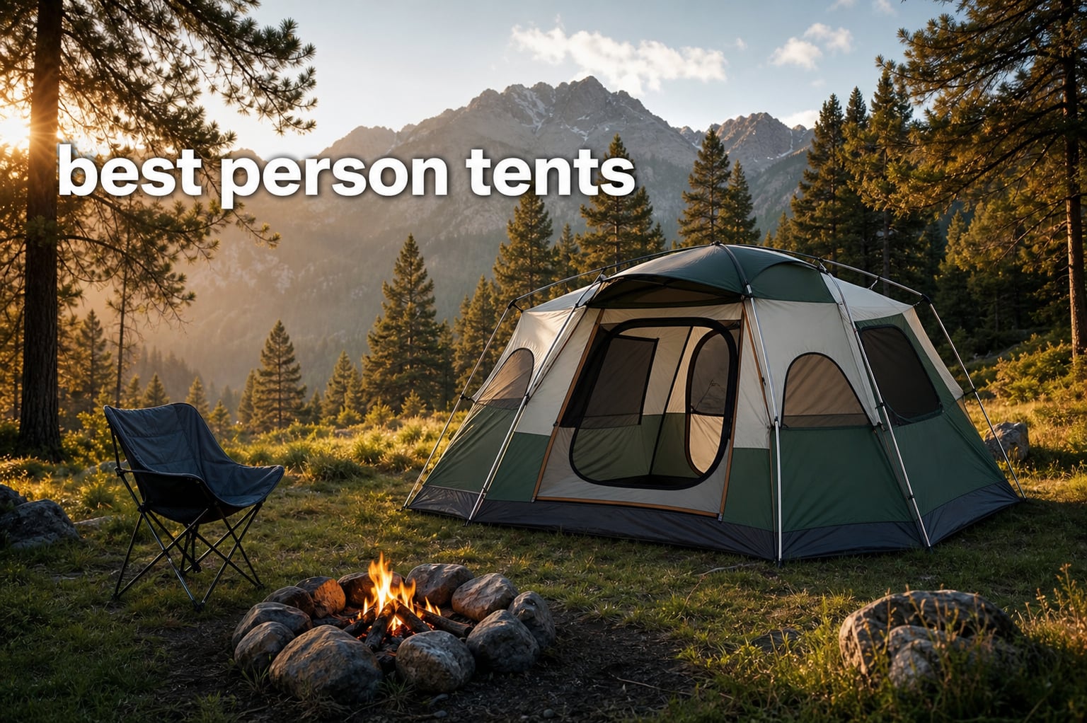 best 4 person tents