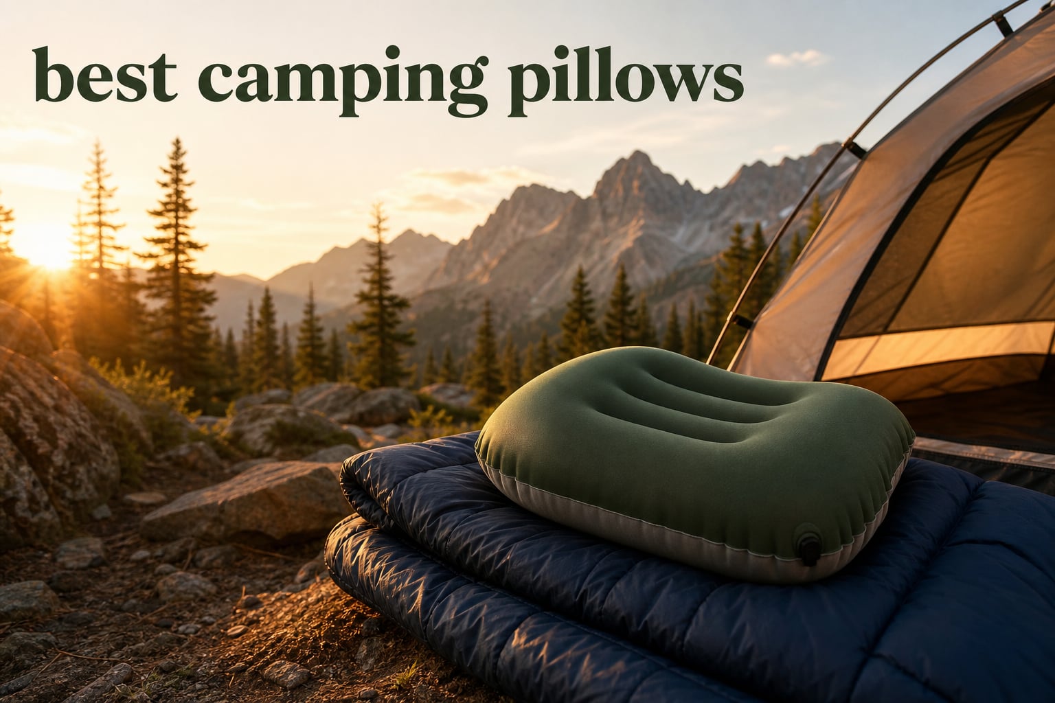 best camping pillows
