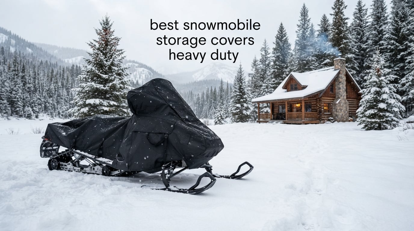best snowmobile storage covers heavy duty