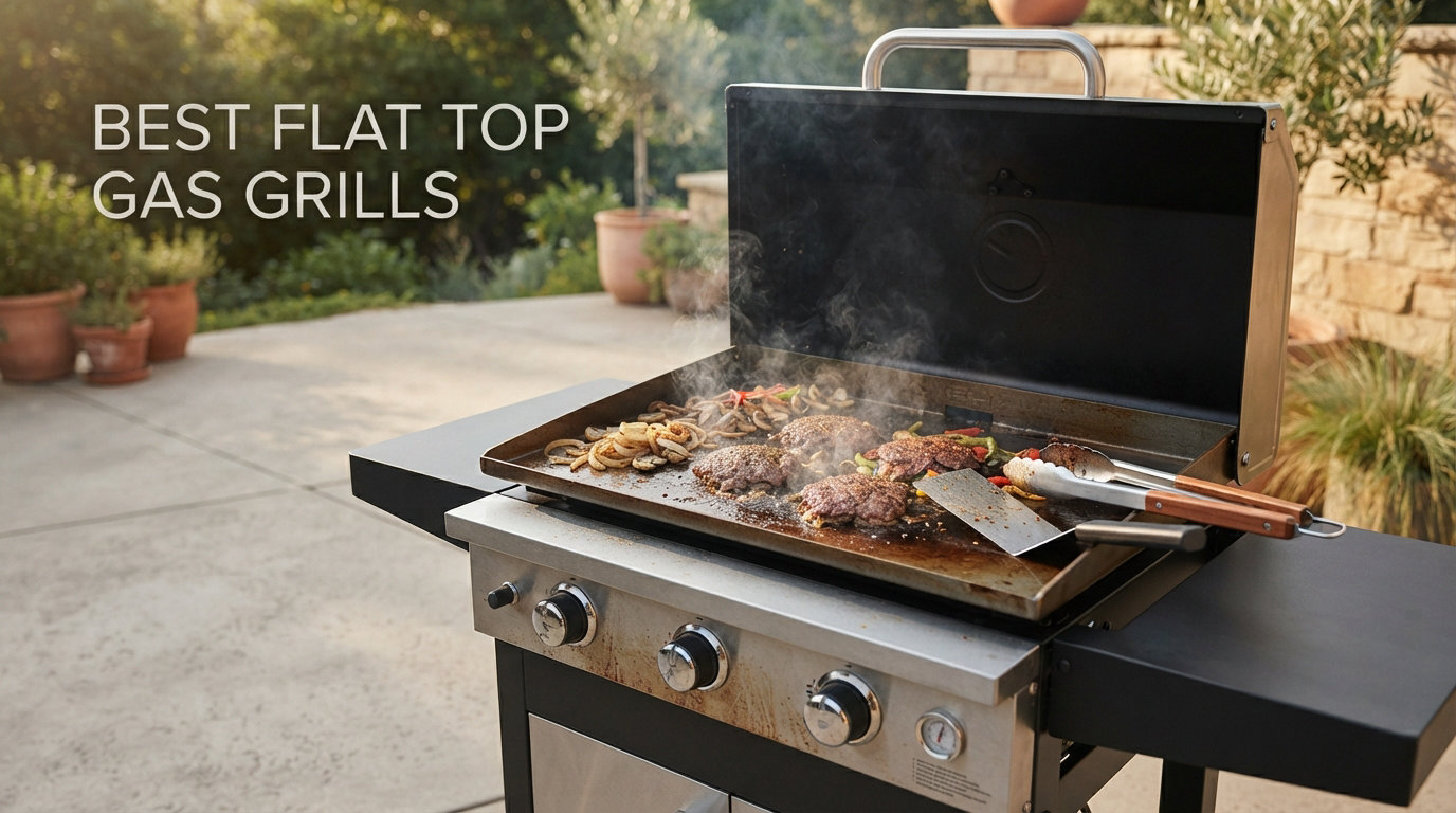 best flat top gas grills