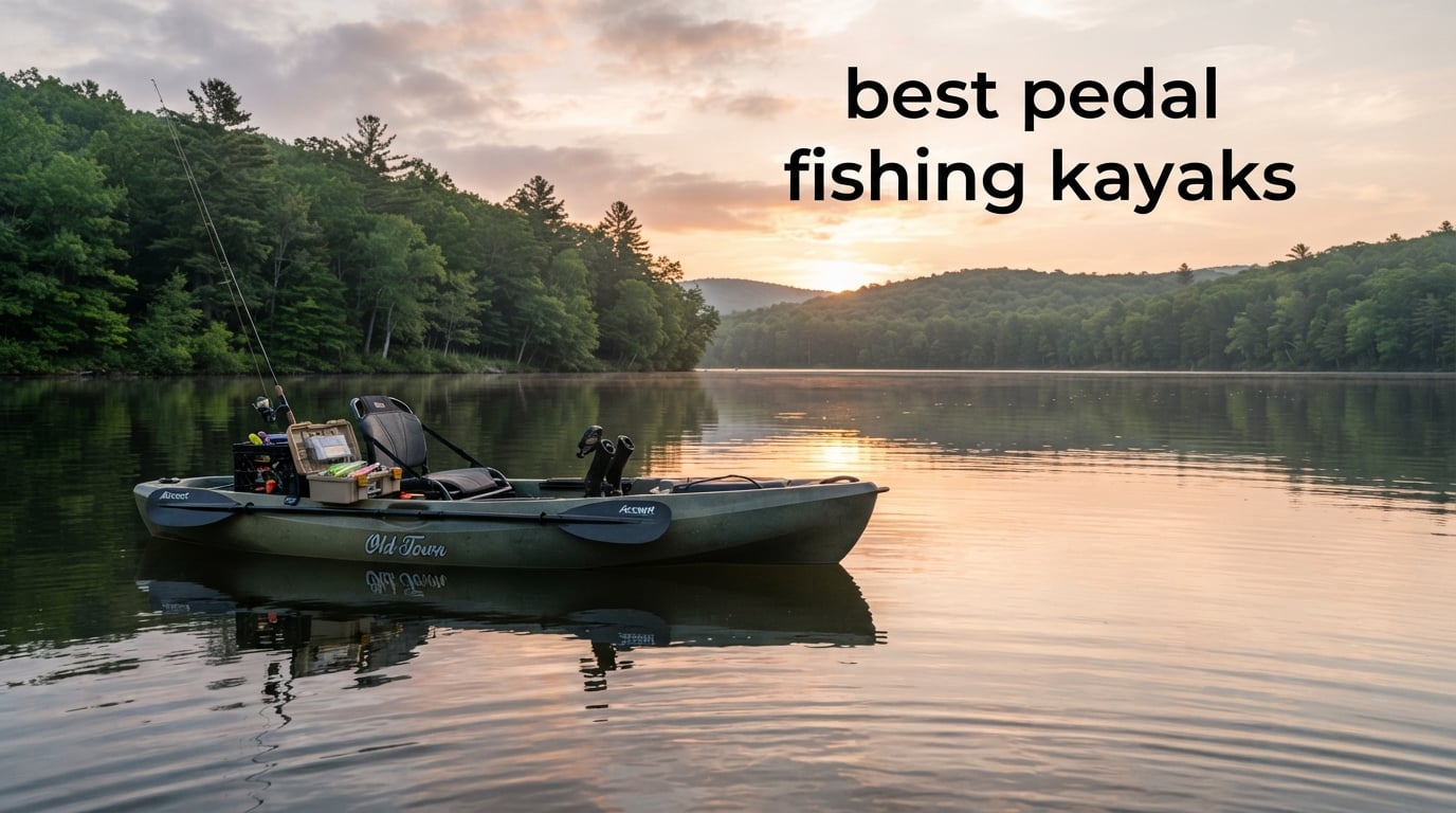 best pedal fishing kayaks