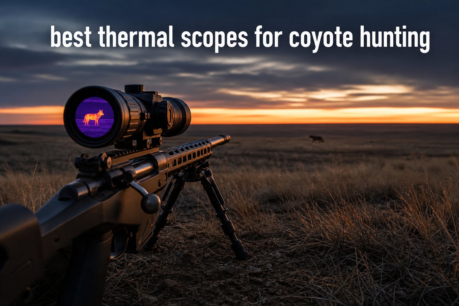 best thermal scopes for coyote hunting