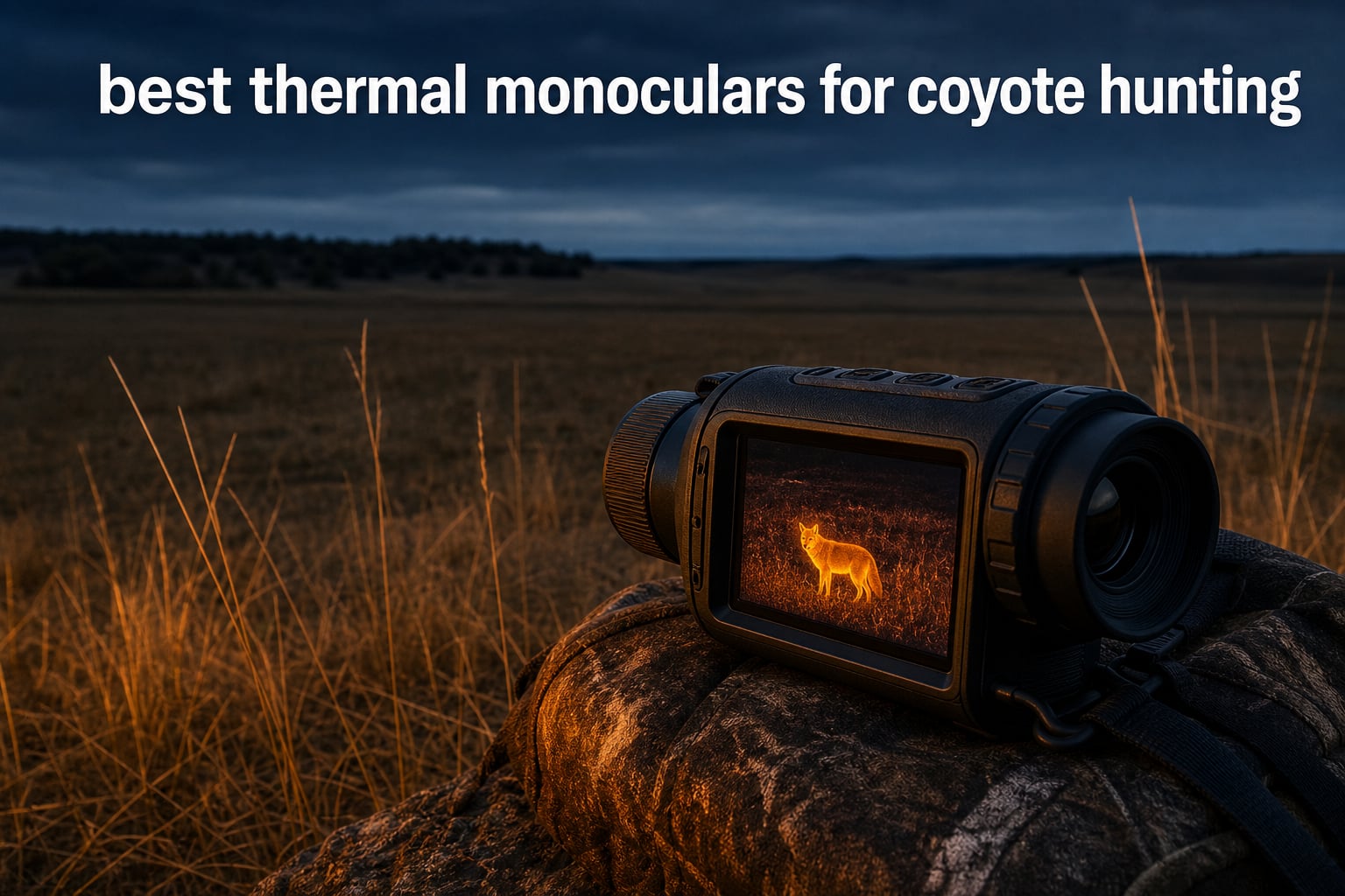 best thermal monoculars for coyote hunting