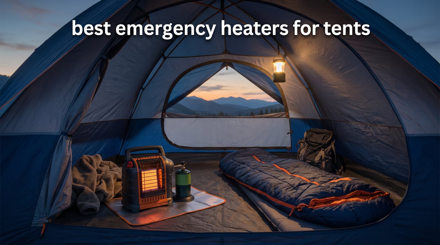 best emergency heaters for tents