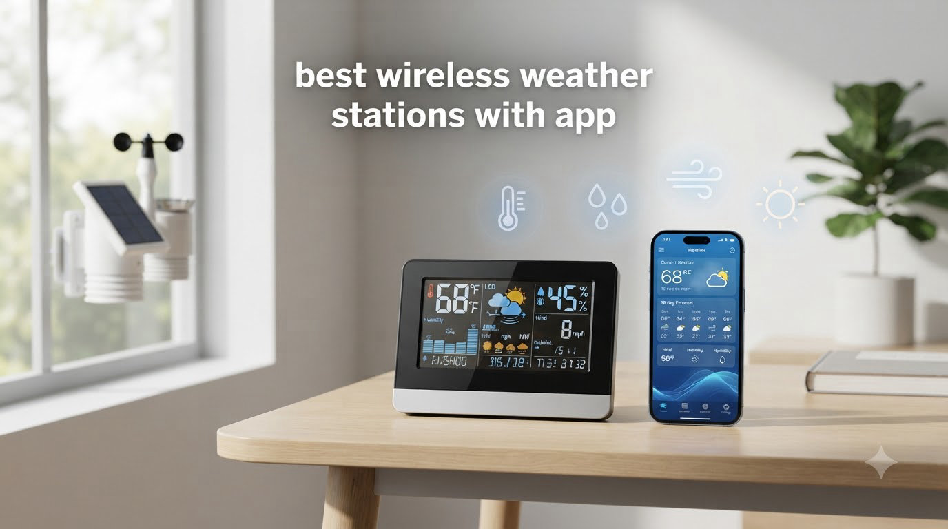 best wireless weather stations with app
