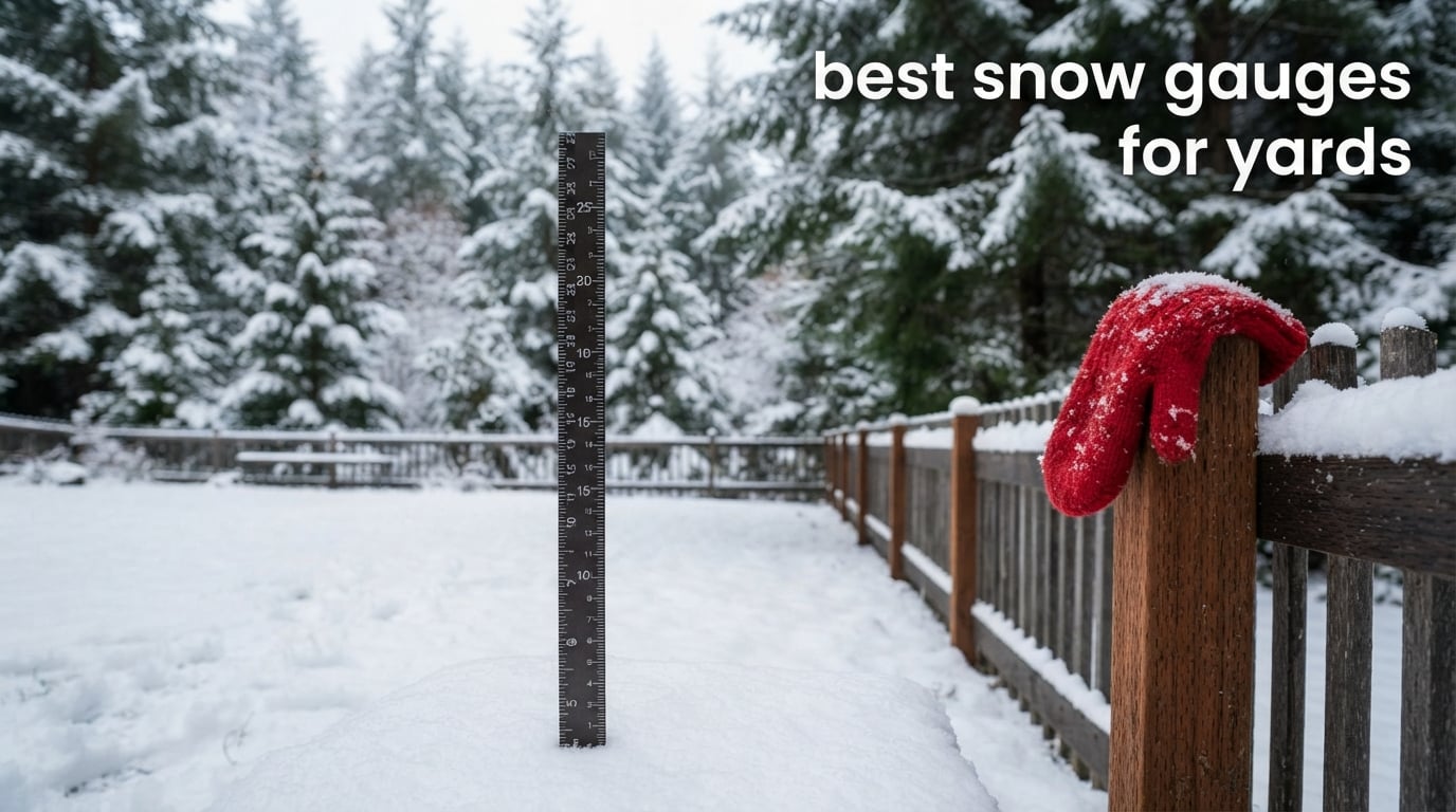 best snow gauges for yards