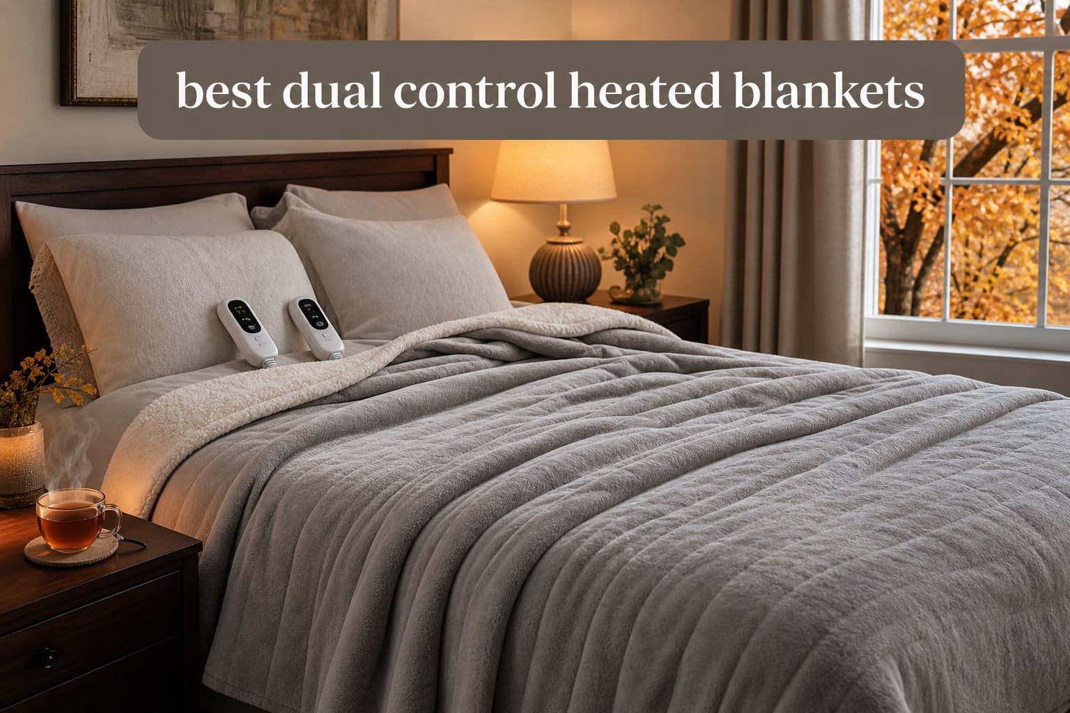 best dual control heated blankets