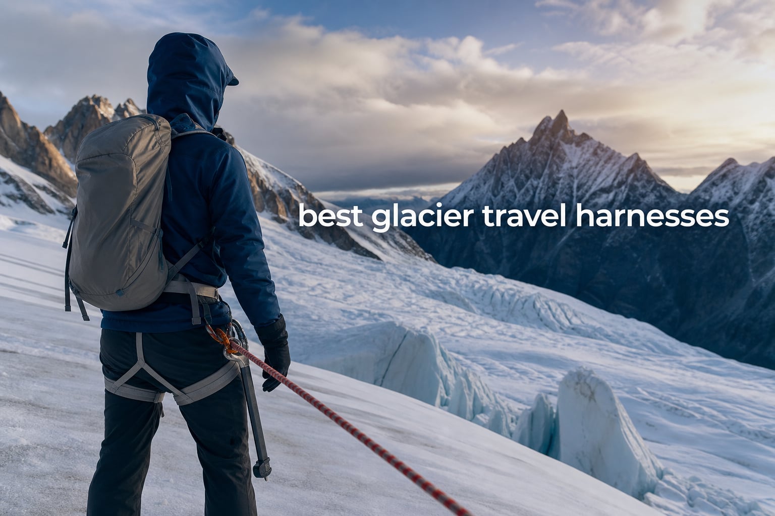 best glacier travel harnesses