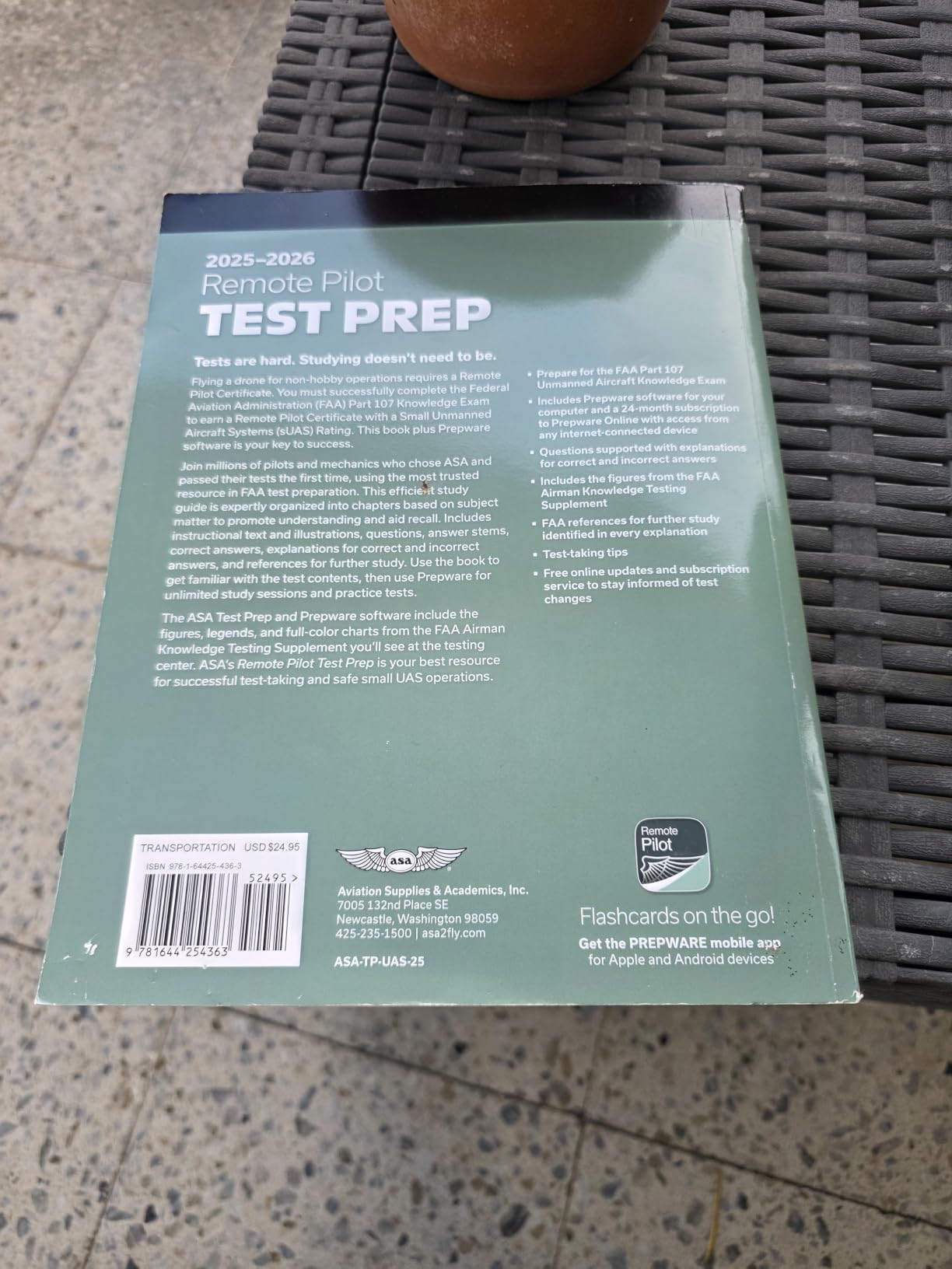 Remote Pilot Test Prep 2025-2026: Paperback plus software-pass your FAA exam (ASA Test Prep Series) customer photo 2