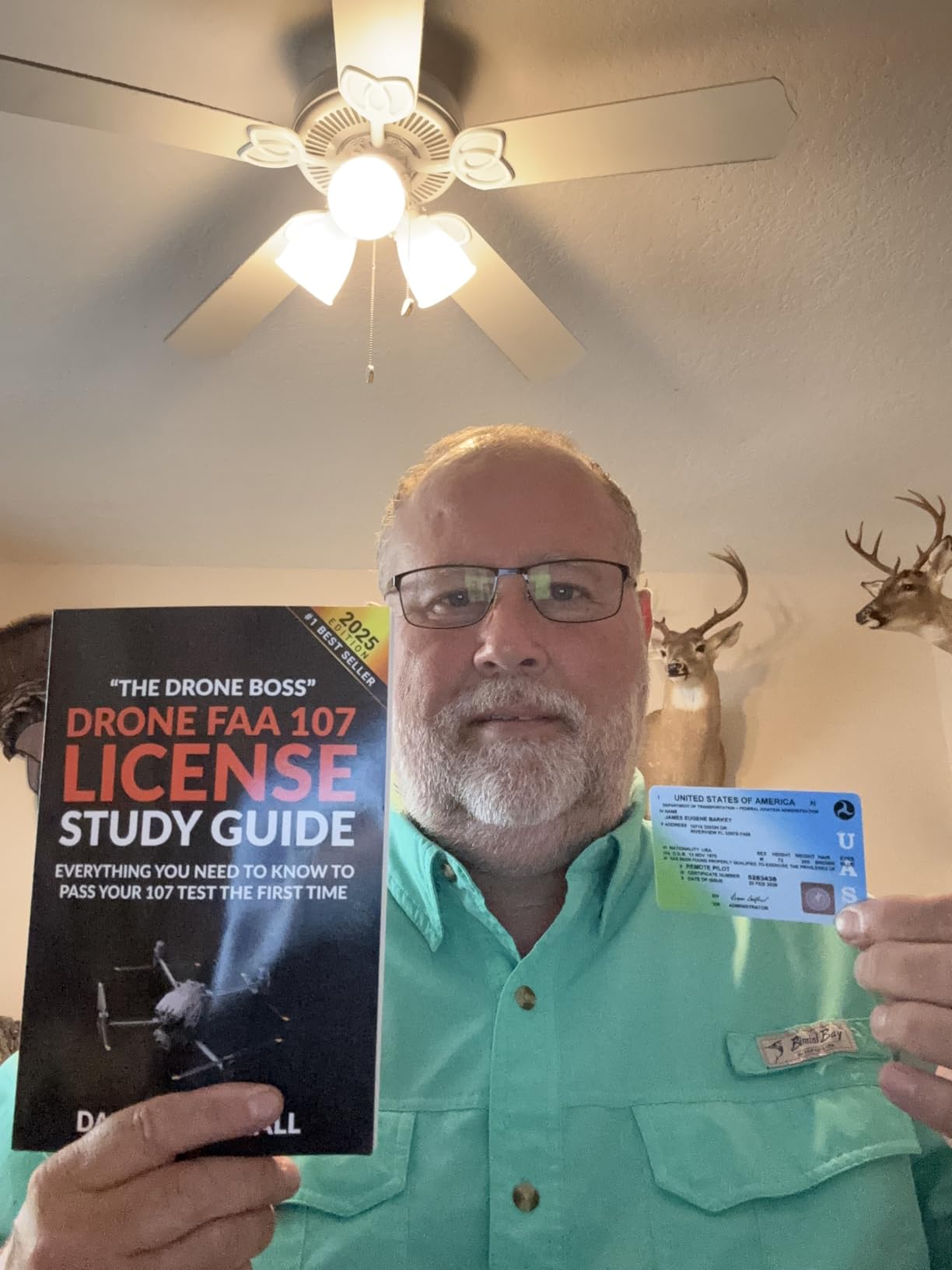 Drone FAA 107 License Study Guide: Everything You Need to Know to Pass Your 107 Test the First Time customer photo 1