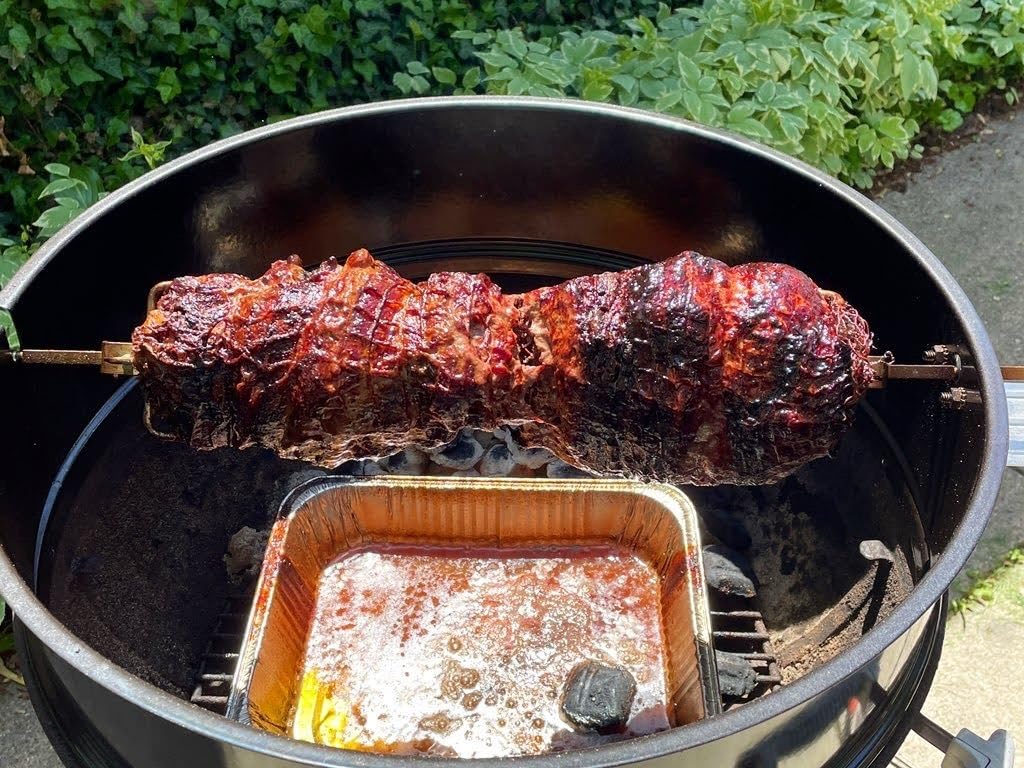 Weber Kettle Grill Rotisserie Kit for 22