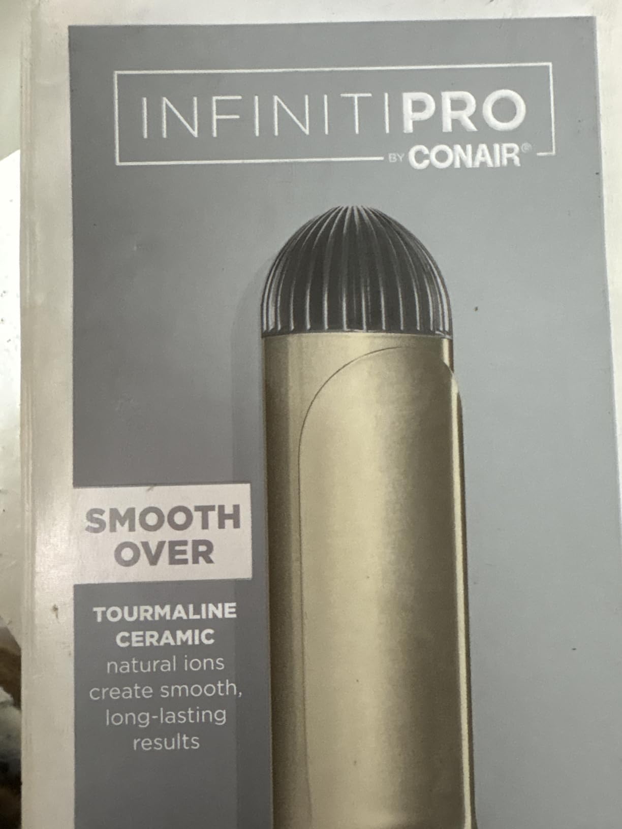 Conair INFINITIPRO Tourmaline 1 1/2-Inch Ceramic Curling Iron, 1 1/2 inch barrel produces soft waves - for use on medium and long hair customer photo 1