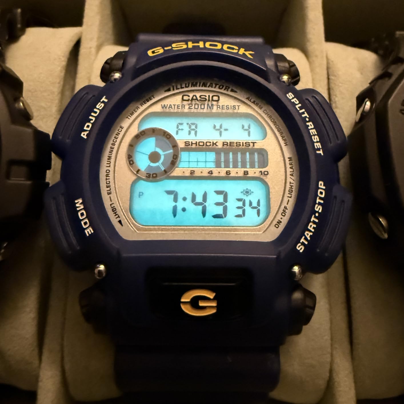 DW9052 Series | Men's Digital Watch | G-Shock | 1/100 SEC Stop Watch | Countdown Timer | LED Light | 200M WR | Shock Resistant | Multi Alarm | Auto Calendar | Dual Time | 2 Yr Batt customer photo 2