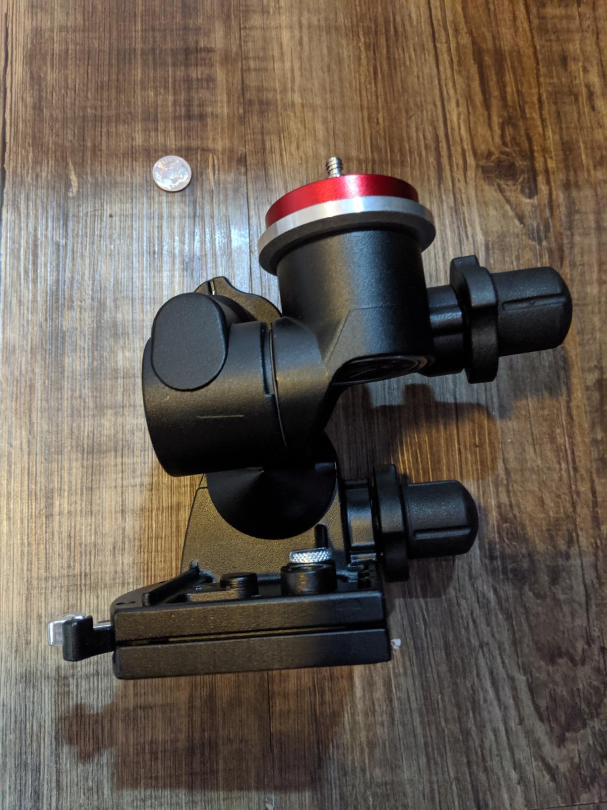 Manfrotto Junior Geared Head (410) | Quick release plate 410PL with 1/4-20 & 3/8 customer photo 2