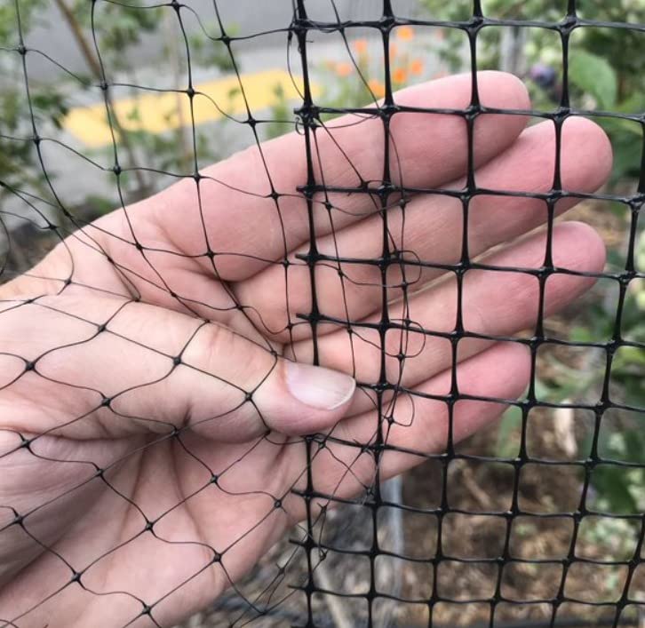 Tenax Deer Netting - Heavy Duty, 7ft Netting for Gardens - 7 Ft x 100 Ft - Black Polypropylene customer photo 2