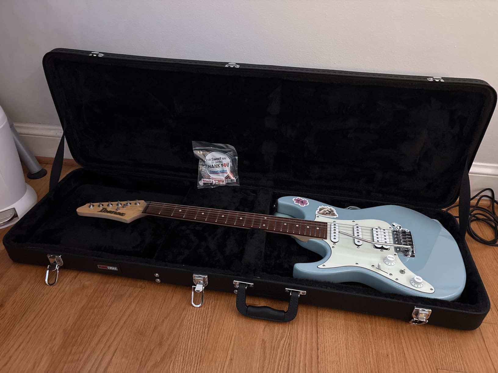 Gator Cases Hard-Shell Wood Case for Standard Electric Guitars, Fits Fender Strat/Tele Style (GWE-ELEC) customer photo 1