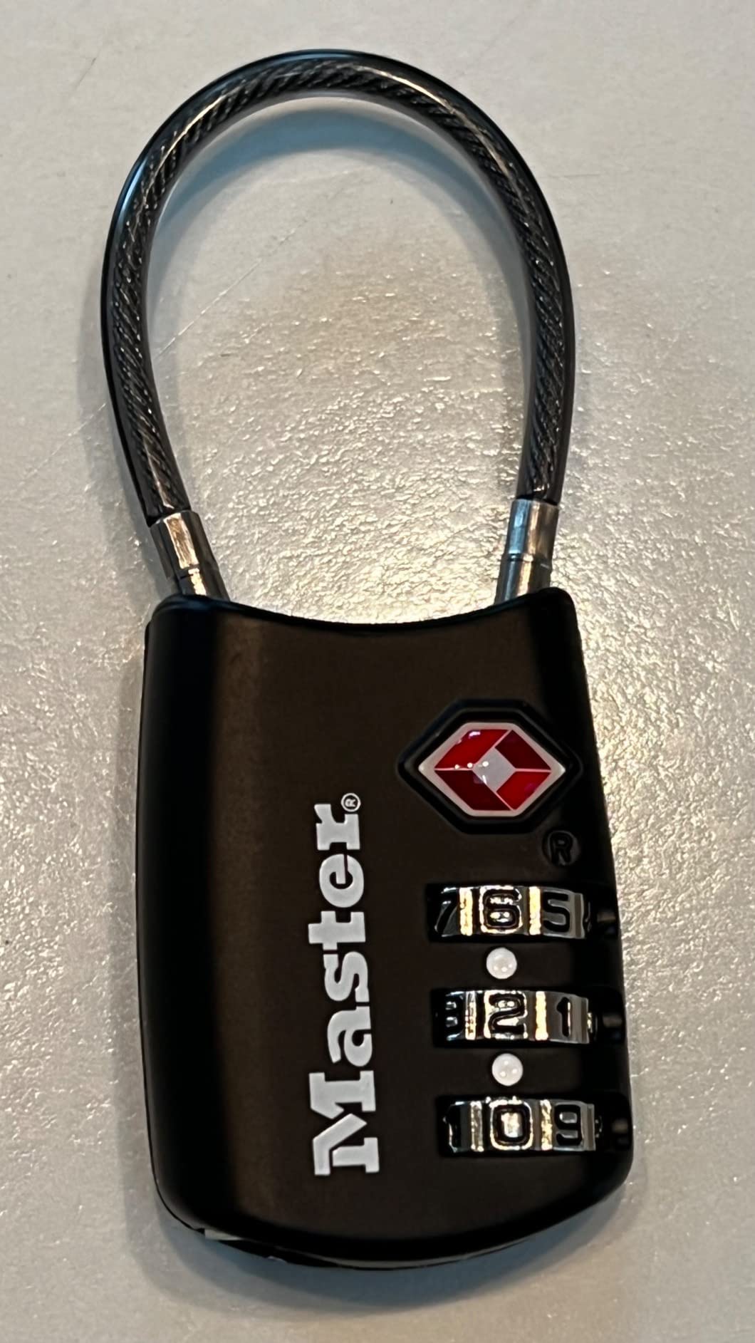 Master Lock TSA Approved Combination Luggage Lock Assorted Color 4688EC customer photo 1