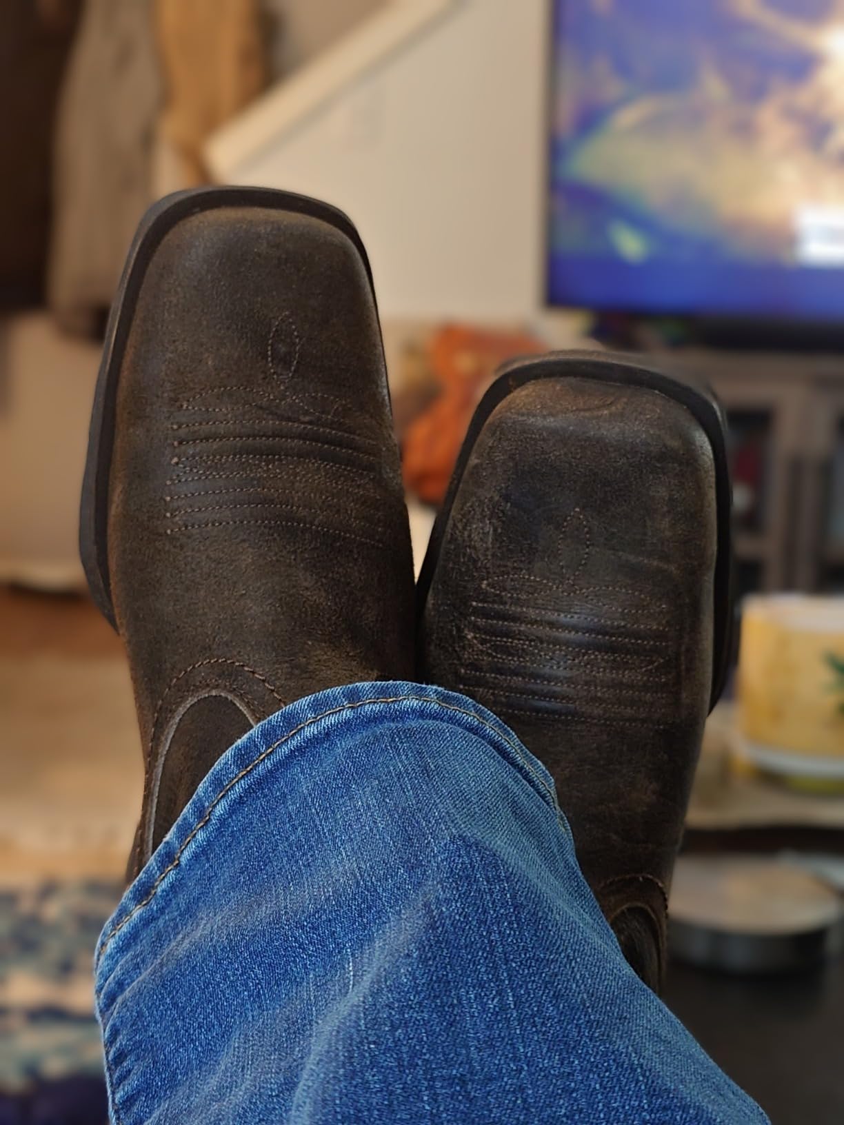 Ariat Rambler Western Boot - Men's Leather, Square Toe, Western Boots customer photo 1
