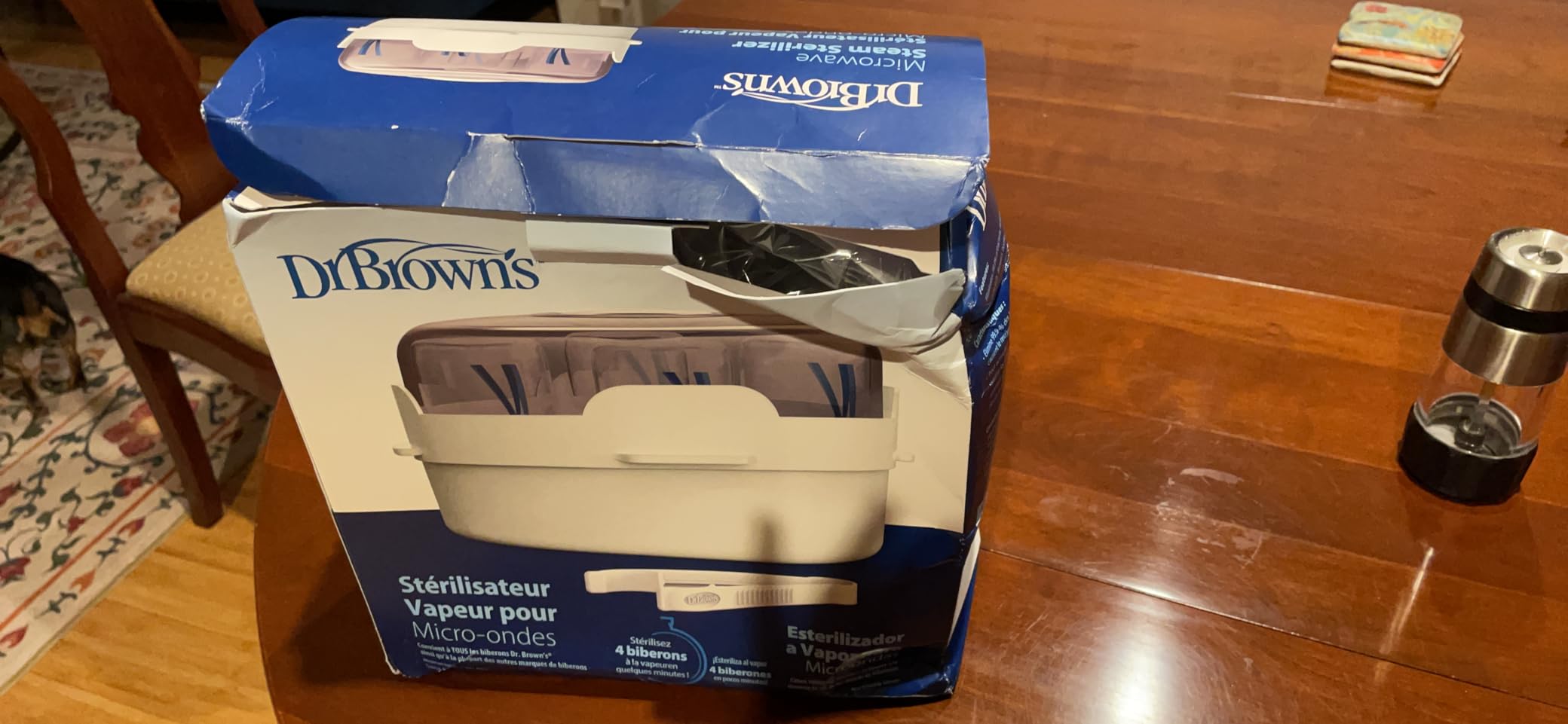 Dr. Brown's Microwave Steam Sterilizer for Baby Bottles and Essentials customer photo 2