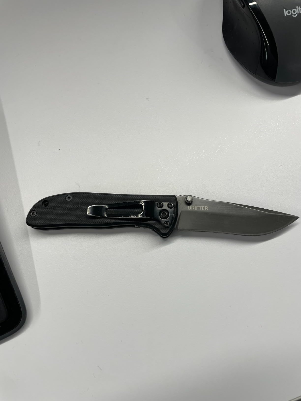 CRKT Drifter Everyday Carry EDC Pocket Folding Knife with Liner Lock: Stainless Steel Plain Edge Blade, G10 Handle, Pocket Clip, 6450K customer photo 2