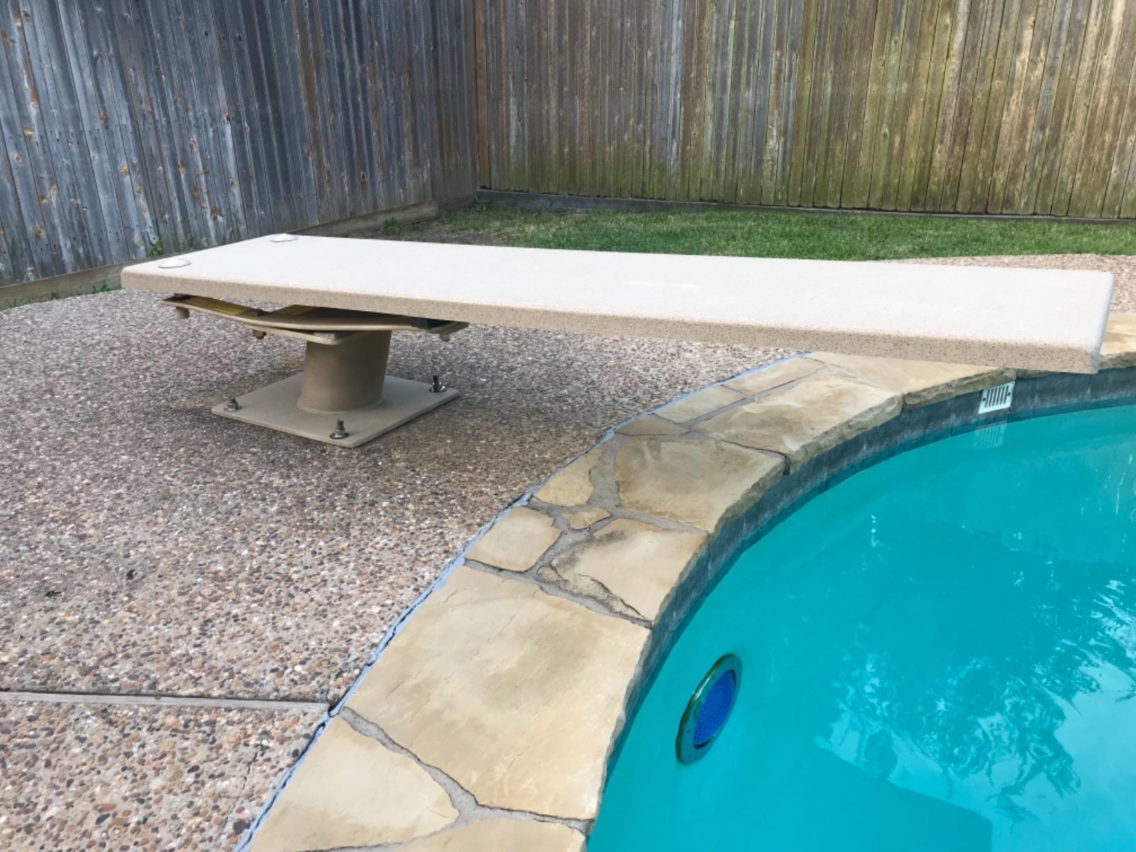 S.R. Smith 66-209-598S24 Frontier III Replacement Diving Board, 8-Feet, Gray Granite customer photo 1