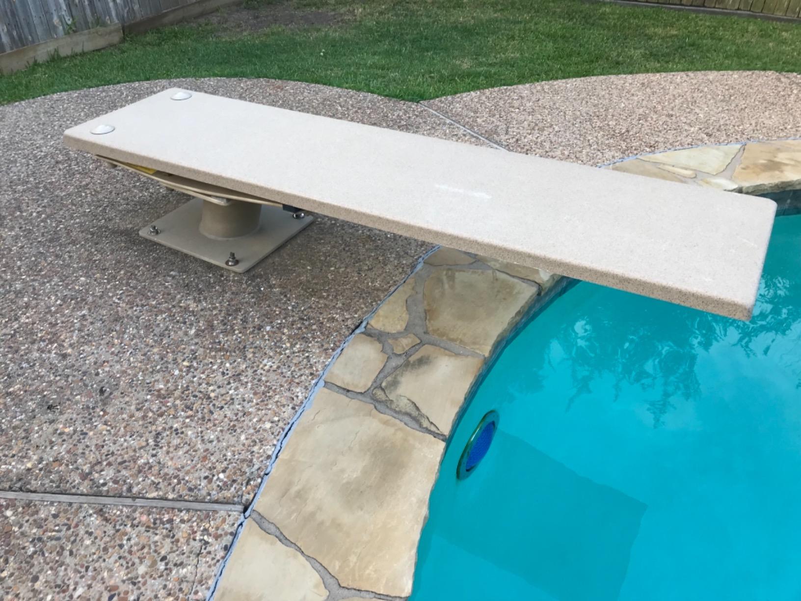 S.R. Smith 66-209-598S24 Frontier III Replacement Diving Board, 8-Feet, Gray Granite customer photo 2