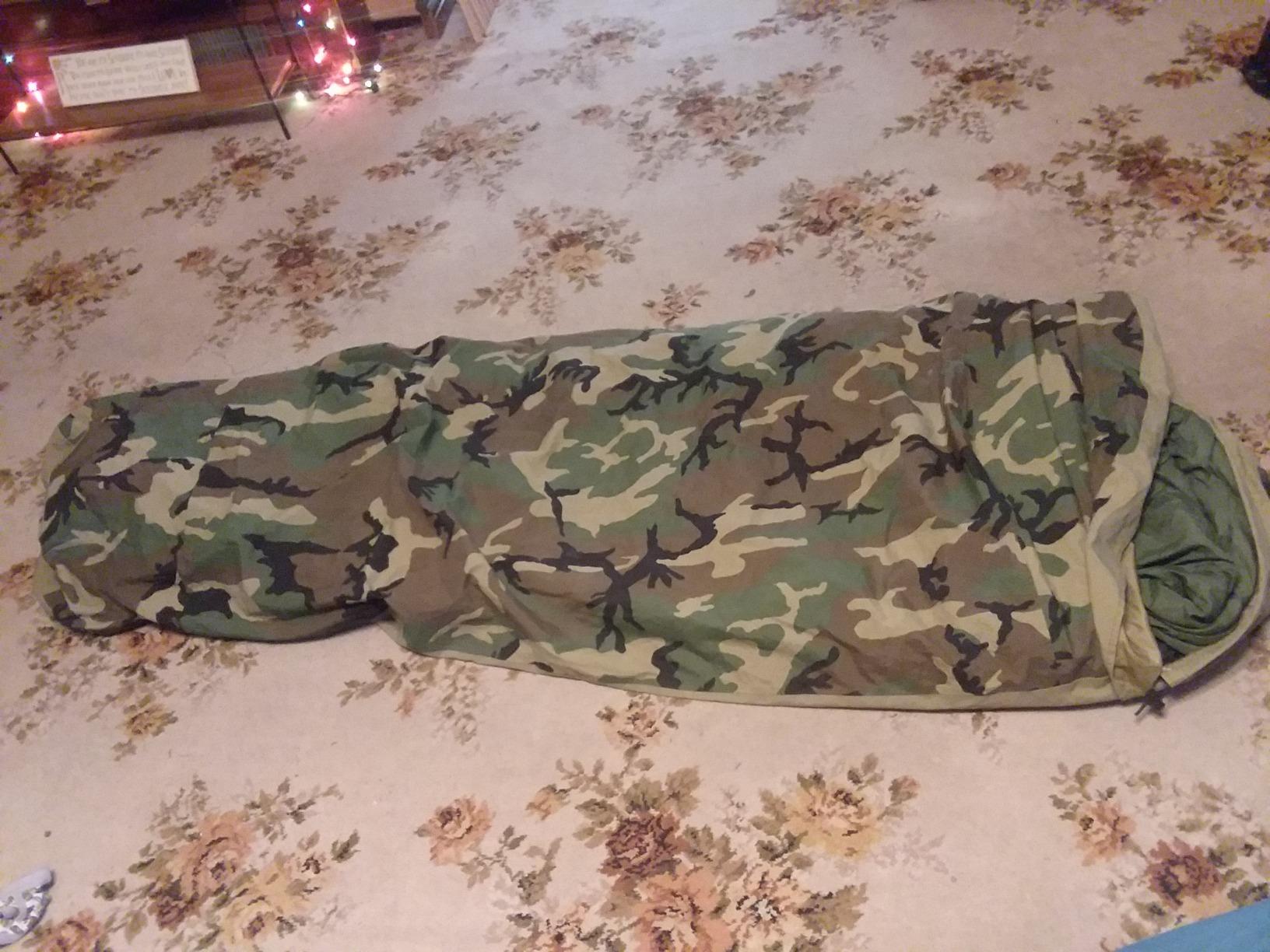 Military Modular Sleep System 4 Piece with Goretex Bivy Cover and Carry Sack | Weatherproof Bivy Protection | Gore-Tex Shell | Breathable Design customer photo 2