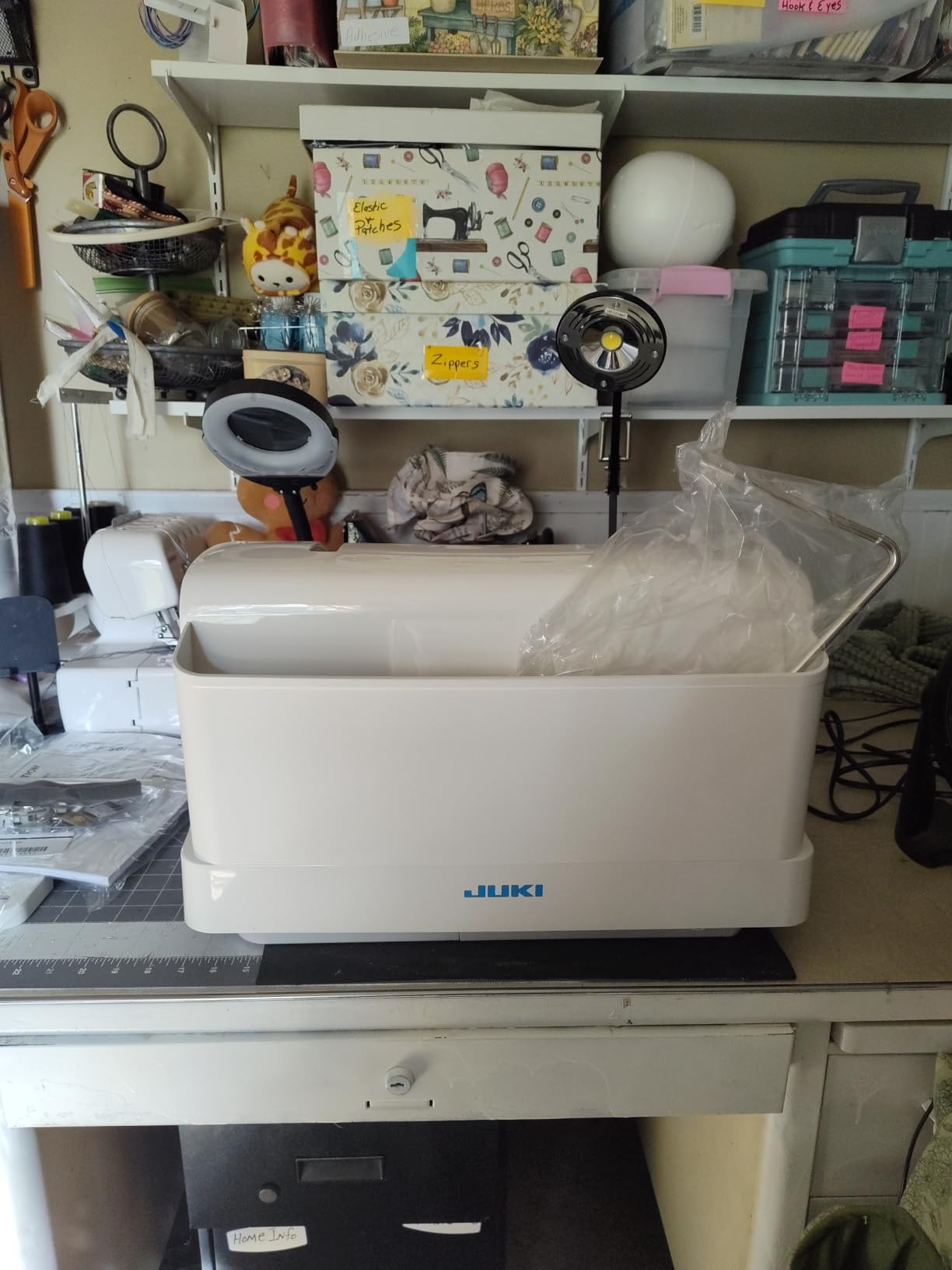 Juki HZL-F600 Computerized Sewing and Quilting Machine customer photo 1