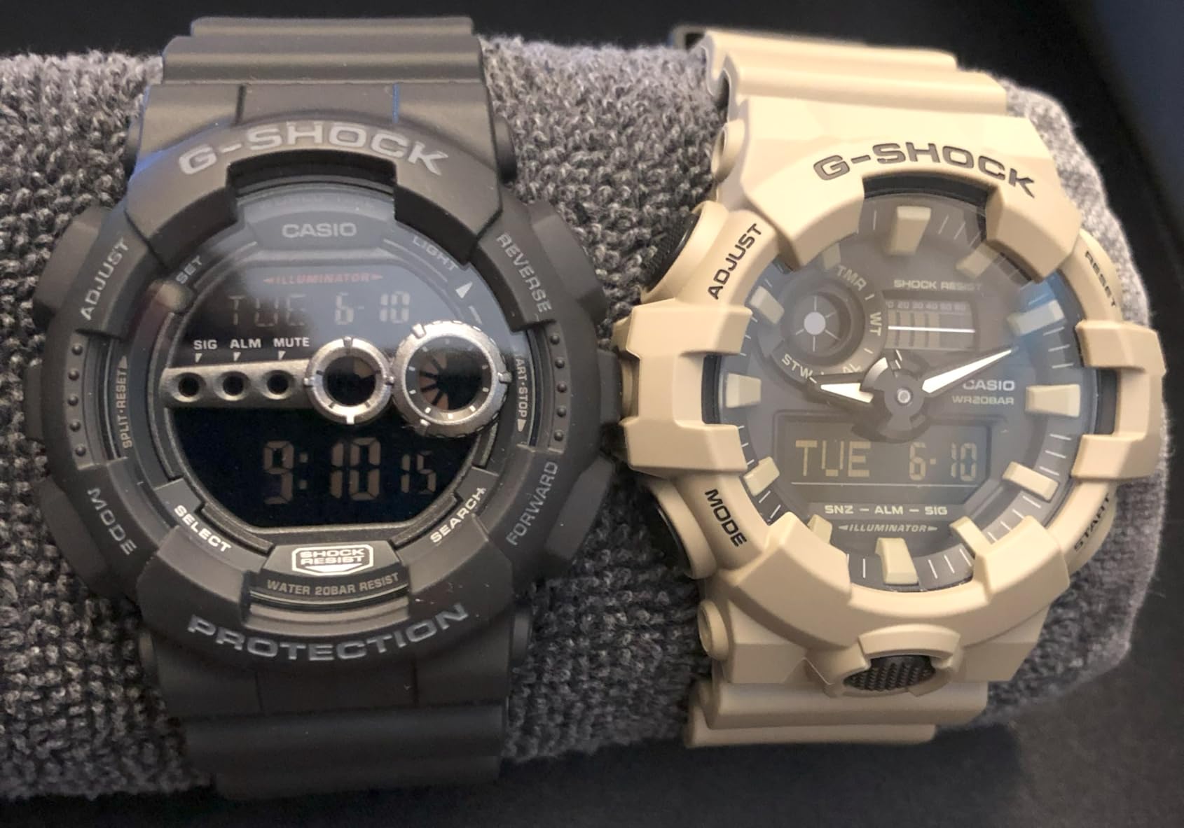 G-Shock GD100-1B | Men's Tough Digital Watch | 200M Water Resistant | High-Brightness LED | Dual Time & 7-Year Battery customer photo 2