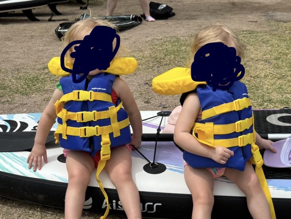 Airhead General Purpose Life Jacket for Adults & Kids - US Coast Guard Approved Life Vest for Men, Women, Youth, Child & Infant, Boating Safety PFD for Fishing & Swimming customer photo 2