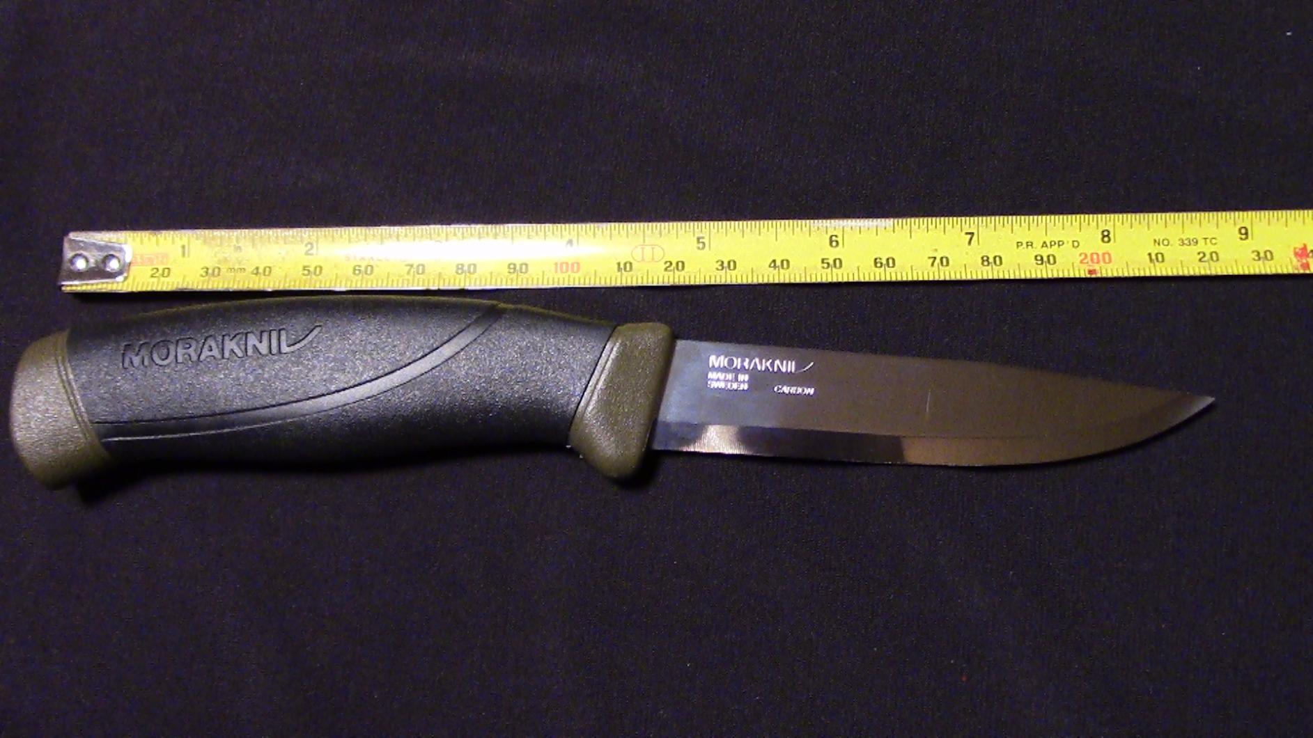 Morakniv Companion Carbon Steel Fixed-Blade Knife with Sheath customer photo 2