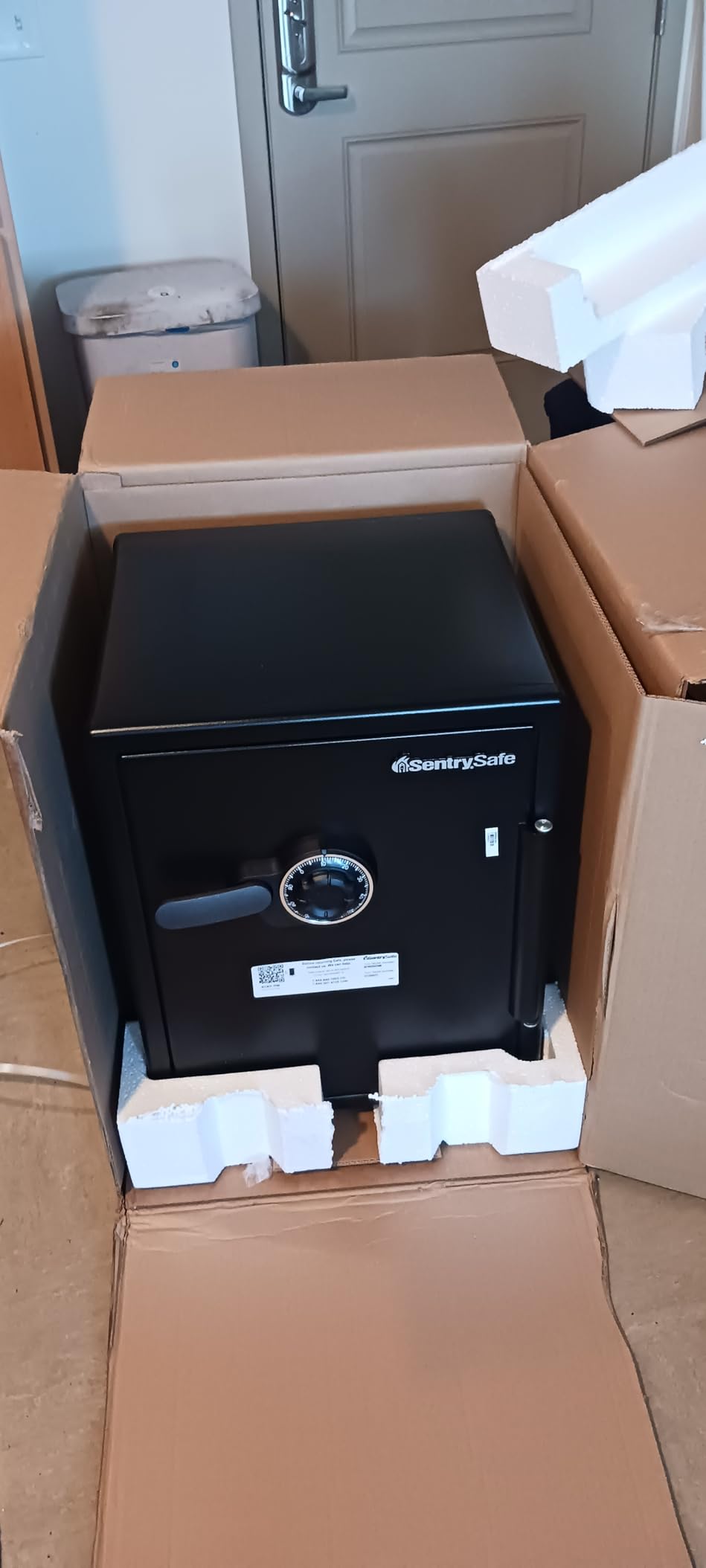 SentrySafe Fireproof Waterproof Safe Dial Combination 1.23 Cu Ft SFW123DSB customer photo 2